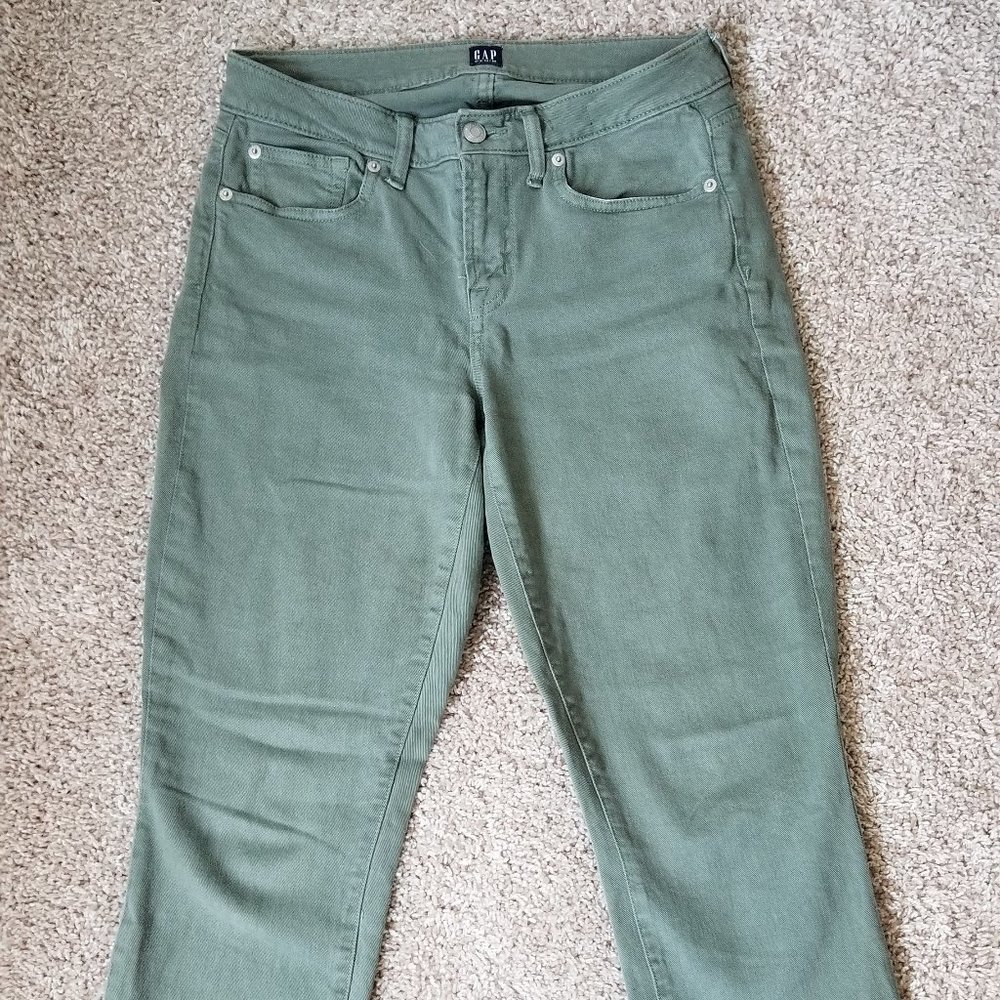 Gap Curvy True Skinny Jeans - Green